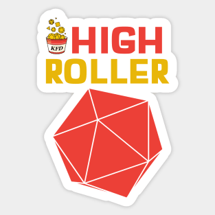 High Roller Sticker